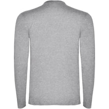 Load image into Gallery viewer, Extreme 160 g/m² long sleeve men's t-shirt — Marl Grey (back)