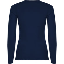 Load image into Gallery viewer, Extreme 160 g/m² long sleeve women's t-shirt — Navy Blue (back)
