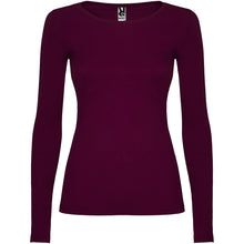 Load image into Gallery viewer, Extreme 160 g/m² long sleeve women's t-shirt — Garnet