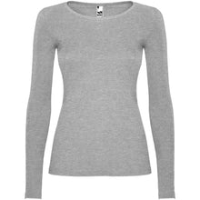 Load image into Gallery viewer, Extreme 160 g/m² long sleeve women's t-shirt — Marl Grey