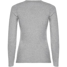 Load image into Gallery viewer, Extreme 160 g/m² long sleeve women's t-shirt — Marl Grey (back)