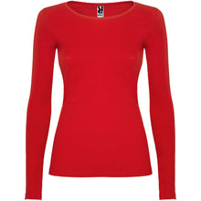 Load image into Gallery viewer, Extreme 160 g/m² long sleeve women's t-shirt — Red