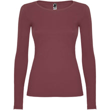 Load image into Gallery viewer, Extreme 160 g/m² long sleeve women's t-shirt — Berry Red