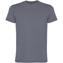 Load image into Gallery viewer, Corgi 180 g/m² short sleeve men's t-shirt — Dark grey (front)