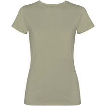 Load image into Gallery viewer, Fiyi 180 g/m² short sleeve women's t-shirt — Khaki