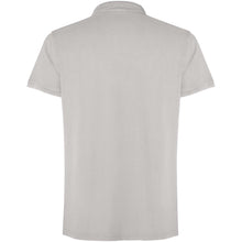 Load image into Gallery viewer, Cobain 200 g/m² short sleeve unisex polo  — Grey (back)