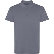 Load image into Gallery viewer, Cobain 200 g/m² short sleeve unisex polo  — Dark grey