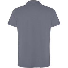 Load image into Gallery viewer, Cobain 200 g/m² short sleeve unisex polo  — Dark grey (back)