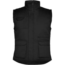 Load image into Gallery viewer, Almanzor multi-purpose workwear bodywarmer with high neck — Black