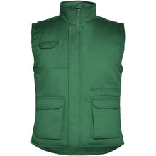 Load image into Gallery viewer, Almanzor multi-purpose workwear bodywarmer with high neck — Bottle green