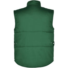 Load image into Gallery viewer, Almanzor multi-purpose workwear bodywarmer with high neck — Bottle green (back)