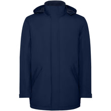 Load image into Gallery viewer, America men's padded parka jacket — Navy Blue