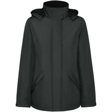 Load image into Gallery viewer, America women's padded parka jacket — Dark Lead