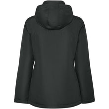 Load image into Gallery viewer, America women's padded parka jacket — Dark Lead (back)