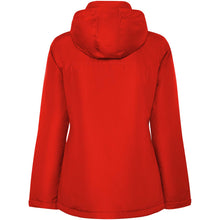 Load image into Gallery viewer, America women's padded parka jacket — Red (back)