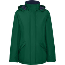 Load image into Gallery viewer, America women's padded parka jacket — Bottle green