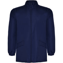 Load image into Gallery viewer, Escocia unisex lightweight rain jacket — Navy Blue