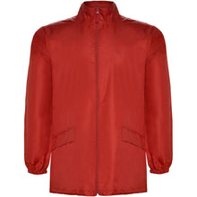 Load image into Gallery viewer, Escocia unisex lightweight rain jacket — Red