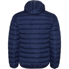 Load image into Gallery viewer, Norway men's insulated jacket — Navy Blue (back)