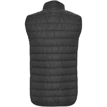 Load image into Gallery viewer, Oslo men's insulated bodywarmer — Ebony (back)
