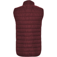 Load image into Gallery viewer, Oslo men's insulated bodywarmer — Garnet (back)