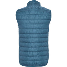 Load image into Gallery viewer, Oslo men's insulated bodywarmer — Storm blue (back)