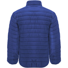 Load image into Gallery viewer, Finland men's insulated jacket — Electric Blue (back)