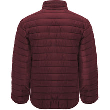 Load image into Gallery viewer, Finland men's insulated jacket — Garnet (back)