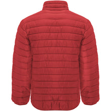 Load image into Gallery viewer, Finland men's insulated jacket — Red (back)