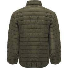 Load image into Gallery viewer, Finland men's insulated jacket — Militar Green (back)