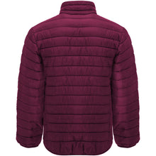 Load image into Gallery viewer, Finland men's insulated jacket — Plum red (back)