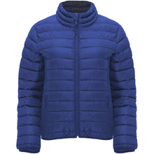 Load image into Gallery viewer, Finland women's insulated jacket — Electric Blue