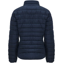 Load image into Gallery viewer, Finland women's insulated jacket — Navy Blue (back)