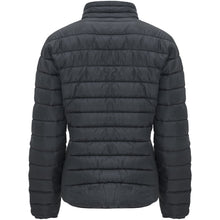 Load image into Gallery viewer, Finland women's insulated jacket — Ebony (back)