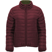 Load image into Gallery viewer, Finland women's insulated jacket — Garnet