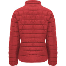 Load image into Gallery viewer, Finland women's insulated jacket — Red (back)
