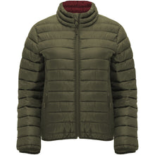 Load image into Gallery viewer, Finland women's insulated jacket — Militar Green