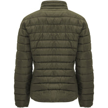 Load image into Gallery viewer, Finland women's insulated jacket — Militar Green (back)
