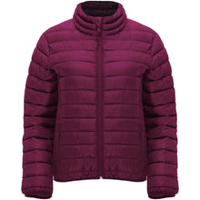 Load image into Gallery viewer, Finland women's insulated jacket — Plum red