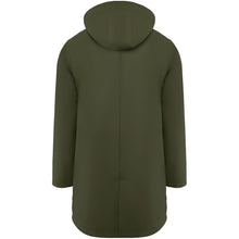 Load image into Gallery viewer, Sitka men's raincoat — Dark Military Green (back)