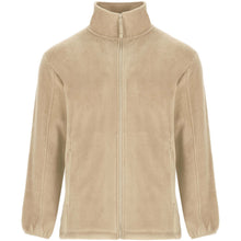 Load image into Gallery viewer, Artic men's full zip fleece jacket — Sand