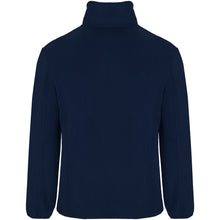 Load image into Gallery viewer, Artic men's full zip fleece jacket — Navy Blue (back)