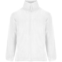 Load image into Gallery viewer, Artic men's full zip fleece jacket — White