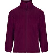 Load image into Gallery viewer, Artic men's full zip fleece jacket — Garnet
