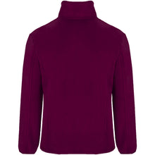 Load image into Gallery viewer, Artic men's full zip fleece jacket — Garnet (back)