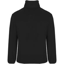 Load image into Gallery viewer, Artic men's full zip fleece jacket — Black (back)