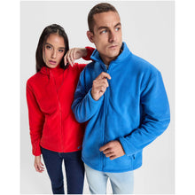 Load image into Gallery viewer, Artic men's full zip fleece jacket — Lead (detail)