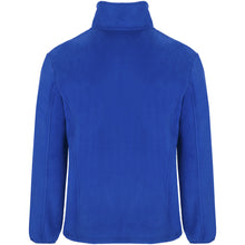 Load image into Gallery viewer, Artic men's full zip fleece jacket — Royal blue (back)