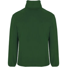 Load image into Gallery viewer, Artic men's full zip fleece jacket — Bottle green (back)