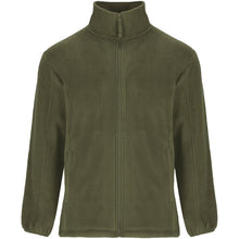 Load image into Gallery viewer, Artic men's full zip fleece jacket — Pine Green
